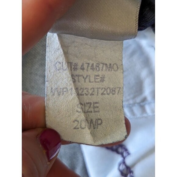 NYDJ Bootcut Mid-Rise Tummy-Control Dark Wash Denim Jeans Women's 20WP - Picture 5 of 9